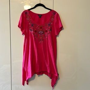 Terre Bleue Womens Floral Shirt